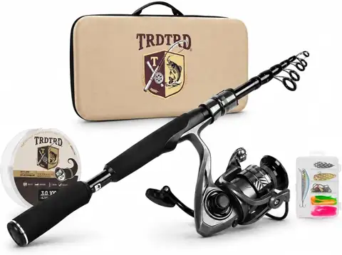 Fishing Rod Combo Kit Telescopic,… — Photo 1