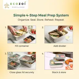 ecozoi Stainless Steel Lunch Box,… — Photo 2