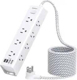 Surge Protector Power Strip -… — Photo 1