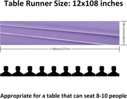 24Pack Table Runner 12 x… — Photo 2