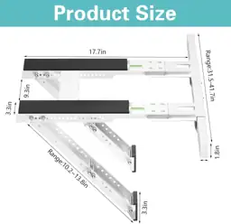 Air Conditioner Support Bracket, Adjustable… — Photo 2
