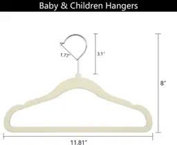 GoodtoU Velvet Baby Clothes Hangers… — Photo 2