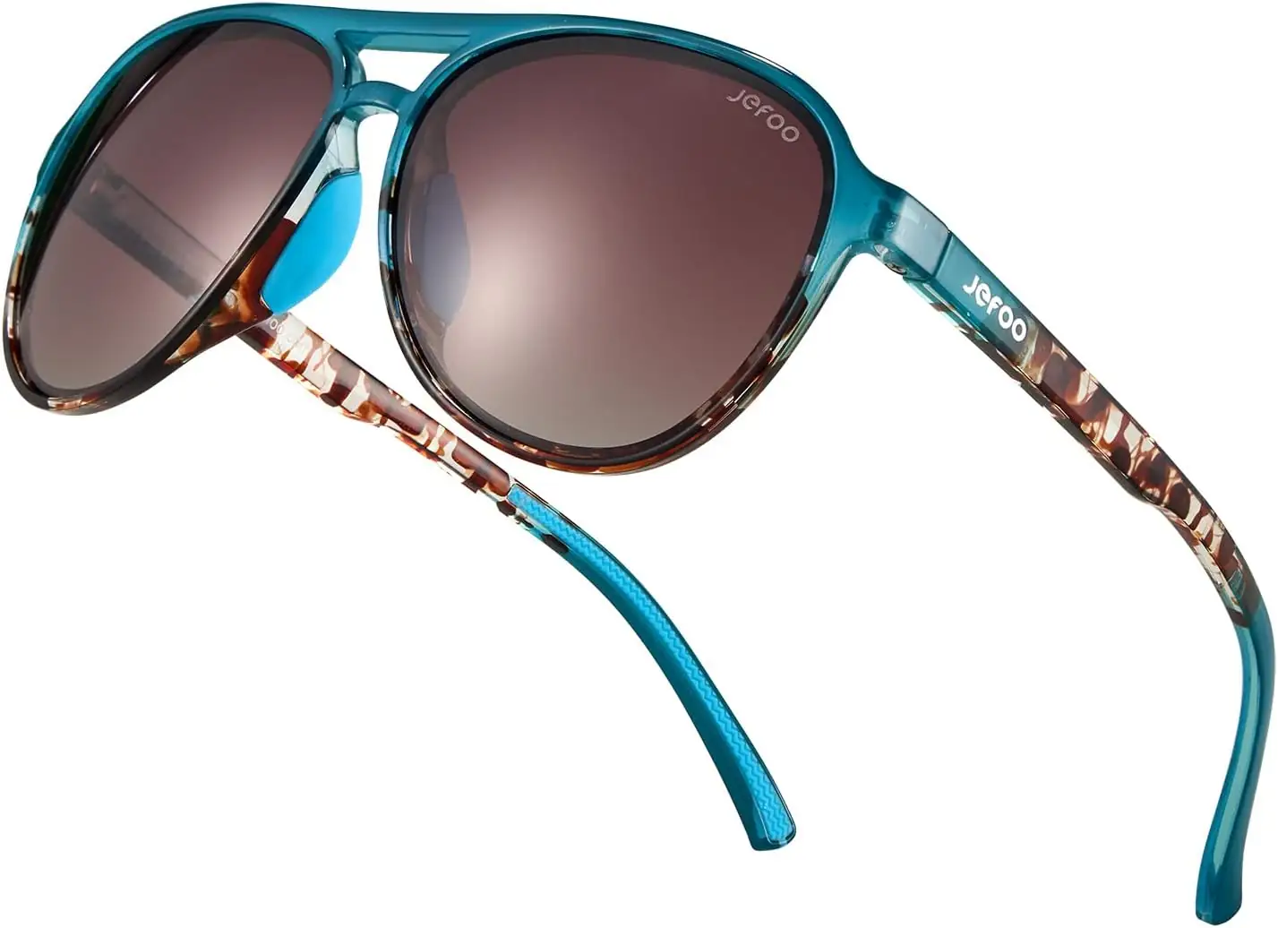 Jefoo Polarized Aviator Sunglasses UV400… — Photo 1