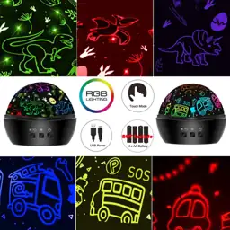 Dinosaur Night Light for 3-8… — Photo 2