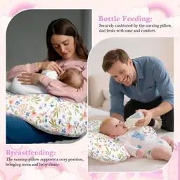 Nursing Pillow - Breathable Filling,… — Photo 2