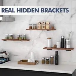 Starunder 8 Inch Floating Shelf… — Photo 2