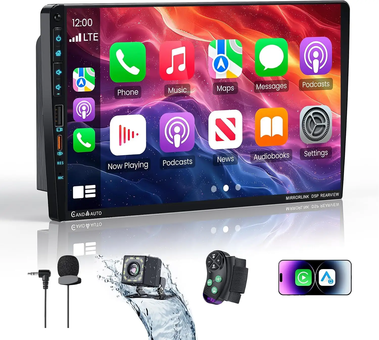 Double Din Car Stereo with… — Photo 1