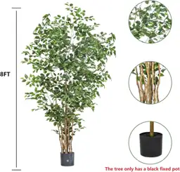 Bailikang Artificial Ficus Tree, Indoor… — Photo 2
