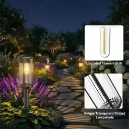 Sparkblaze Solar Garden Lights Outdoor,… — Photo 2