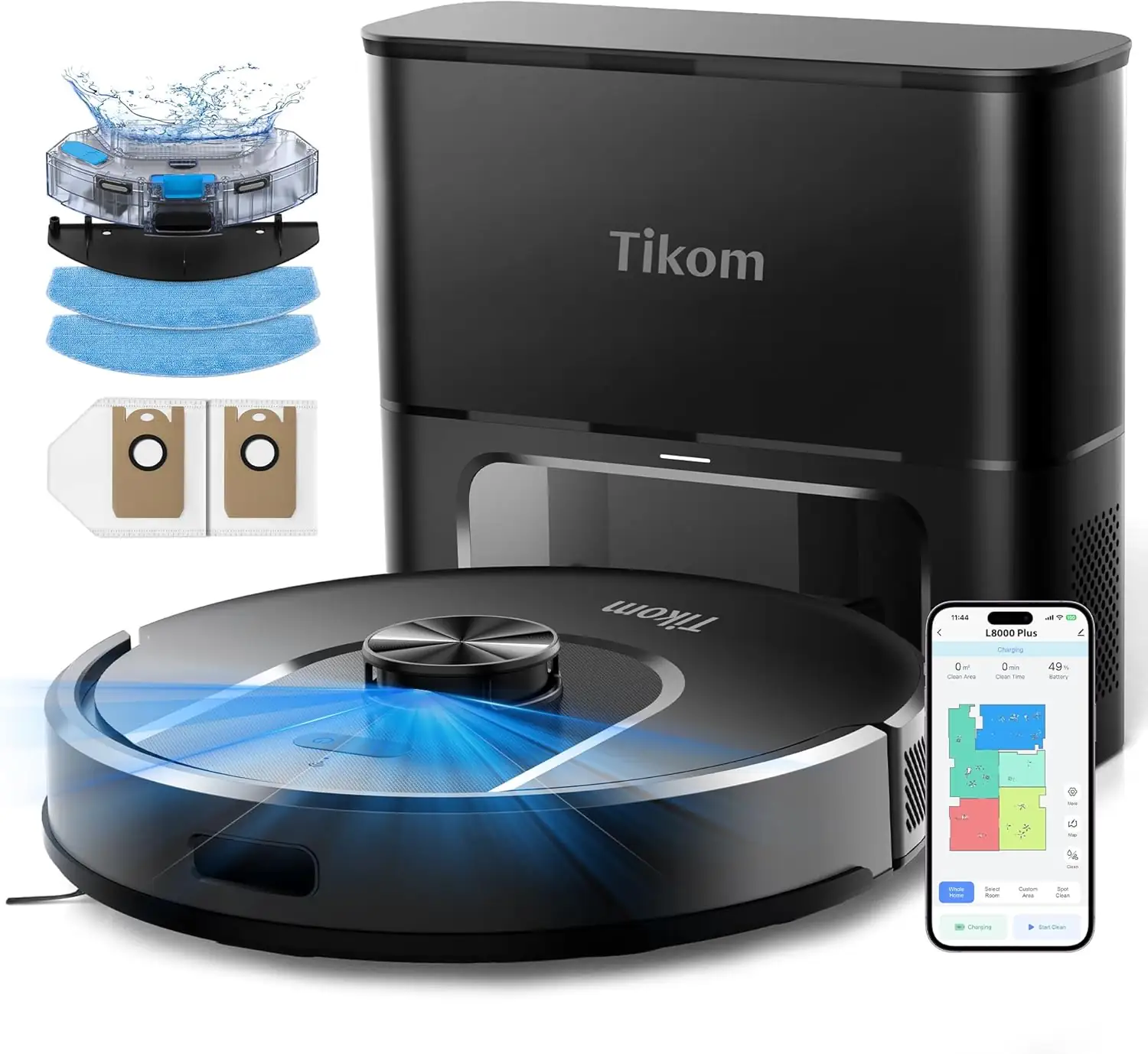 Tikom Robot Vacuum and Mop,… — Photo 1