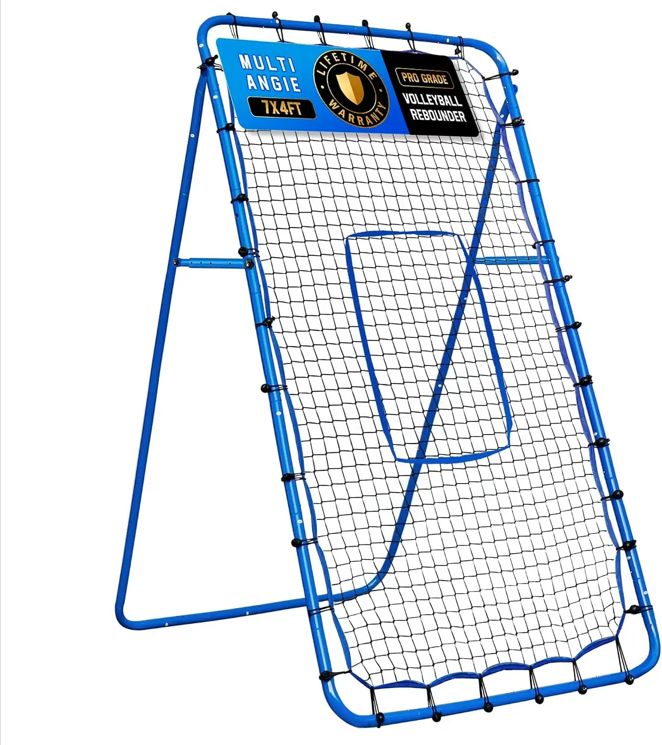 Volleyball/Baseball Rebounder Net with Softball… — Photo 1