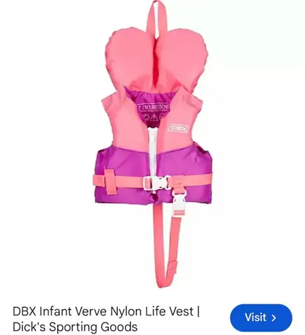 Dbx infant life vest — Photo 1