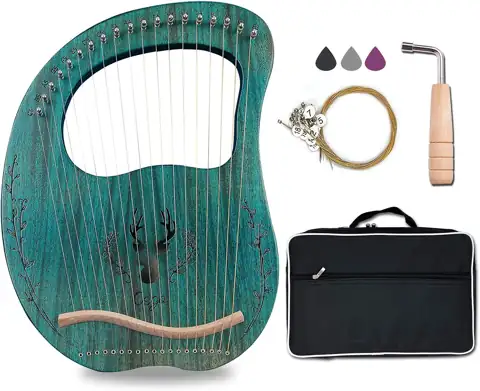 Lyre Harp, 19 Metal Strings… — Photo 1
