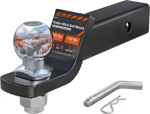 Trailer Hitch Mount 2-5/16-Inch Ball,… — Photo 1