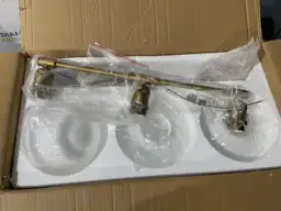 Pathson Milk Glass Bathroom Wall… — Photo 3
