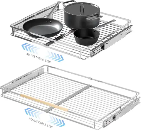 SUZLON 2-Pack Expandable Pull-Out Cabinet… — Photo 1