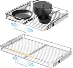 SUZLON 2-Pack Expandable Pull-Out Cabinet… — Photo 1