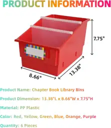 6 Pack Plastic Picture Book… — Photo 2
