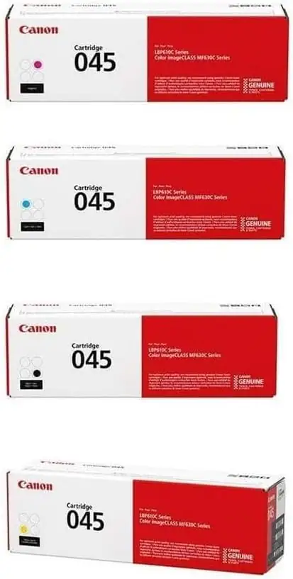 Canon CRG-045 4-Color Complete Toner… — Photo 1