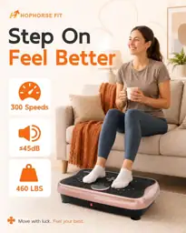 Vibration Plate Exercise Machine Full-Body… — Photo 2