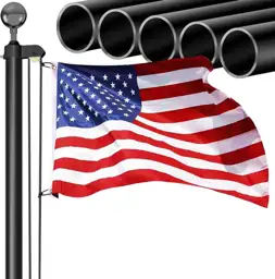 20FT Sectional Flag Pole Kit,… — Photo 1