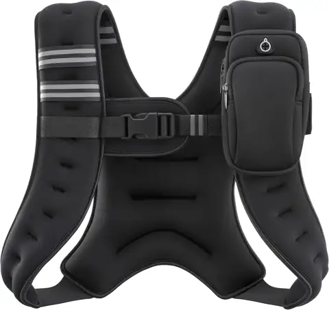 ZELUS Weighted Vest 6/8/12/16/20/25/30 lb… — Photo 1