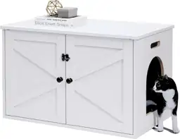 Timberer Cat Litter Box Enclosure,… — Photo 1