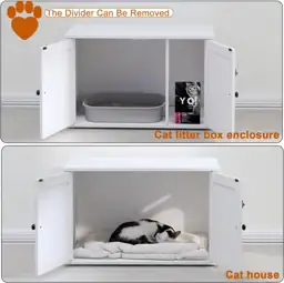 Timberer Cat Litter Box Enclosure,… — Photo 2