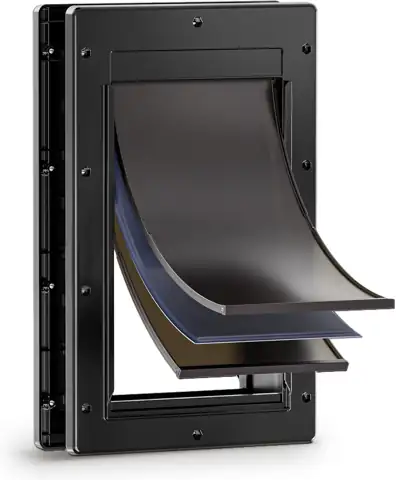 3-Flap Plastic Dog Door, Medium… — Photo 1