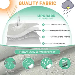 Waterproof 20-22FT Boat Cover, 1200D… — Photo 2
