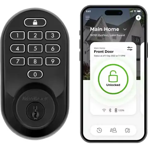 Halo Matte Black Keypad Wi-Fi… — Photo 1