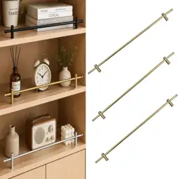 3 Pack Brass Shelf Guard… — Photo 1