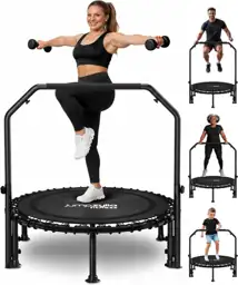 JUMPZYLLA Mini Rebounder Trampoline for… — Photo 1