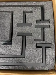 10-Pieces Matte Black Bathroom Accessories… — Photo 6