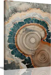 Tree Ring Wall Art Framed,… — Photo 1