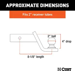 CURT 45142 Trailer Hitch Mount,… — Photo 2