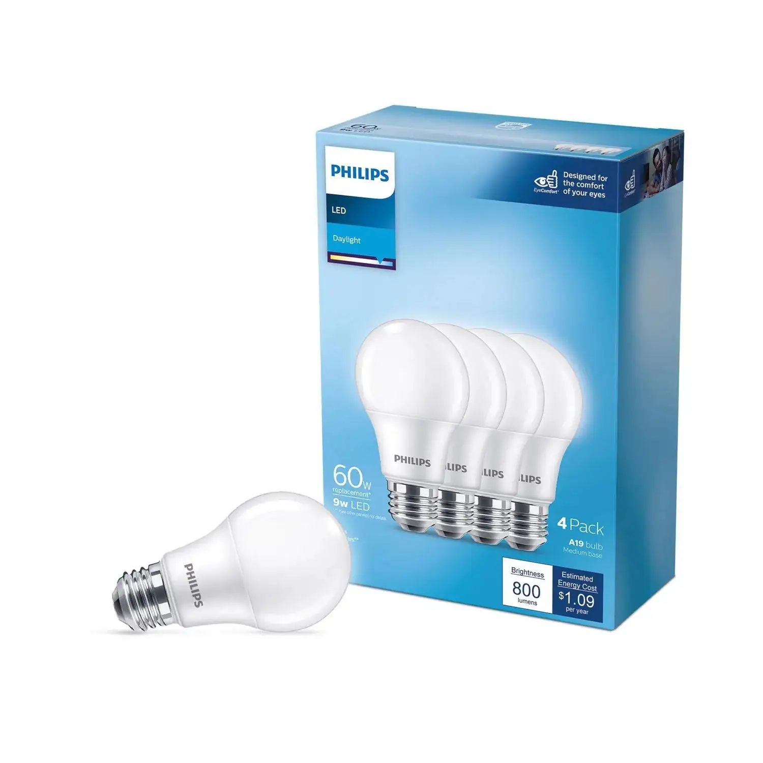 Philips A19 E26 (Medium) LED… — Photo 1