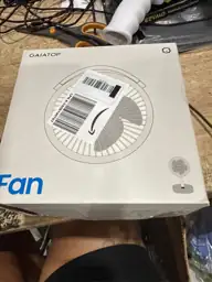 Gaiatop Foldable Desk Fan with… — Photo 3