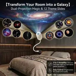 2-in-1 Galaxy Ocean HD Smart… — Photo 2