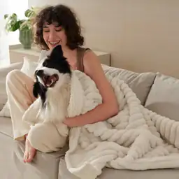 Bedsure ComfyFleece Waterproof Dog Blankets… — Photo 2