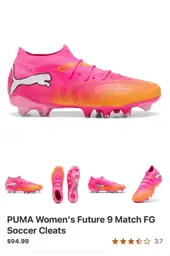 Puma women's soccer cleats — Photo 1