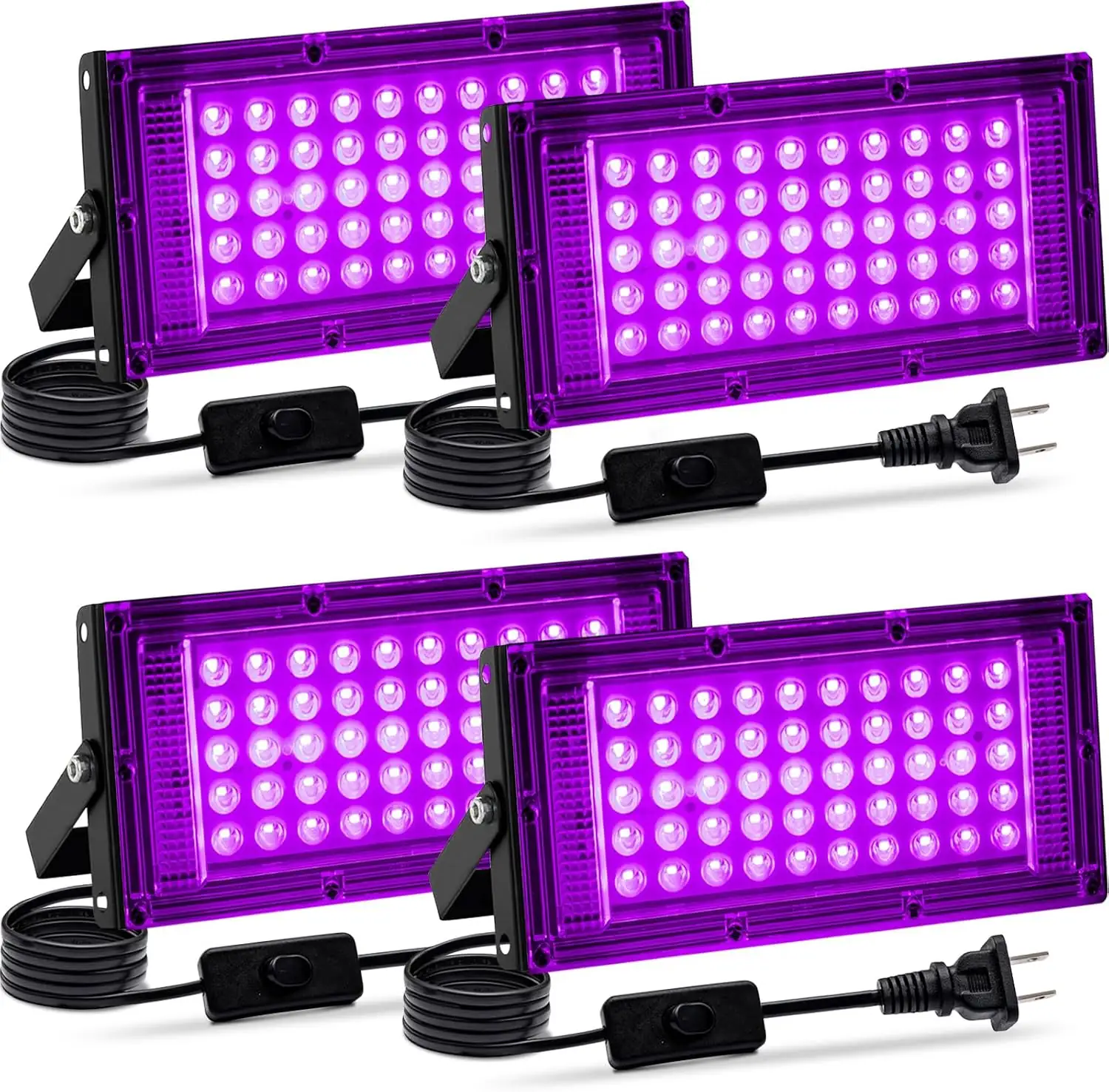4 Pack 50W Black Lights… — Photo 1