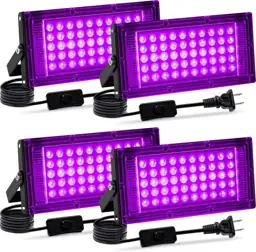 4 Pack 50W Black Lights… — Photo 1