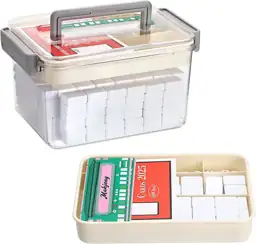 Mahjong Case, Empty Mahjong Tiles… — Photo 1