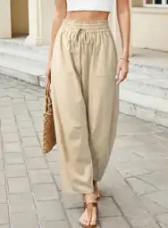 Dokotoo Women's Barrel Striped Casual… — Photo 2