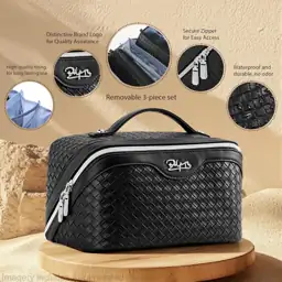 BOYATU Travel Makeup Bag Cosmetic… — Photo 2