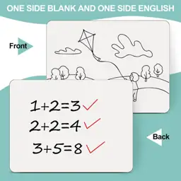 30-Pack Small Whiteboards 9x12" Double-Sided… — Photo 2