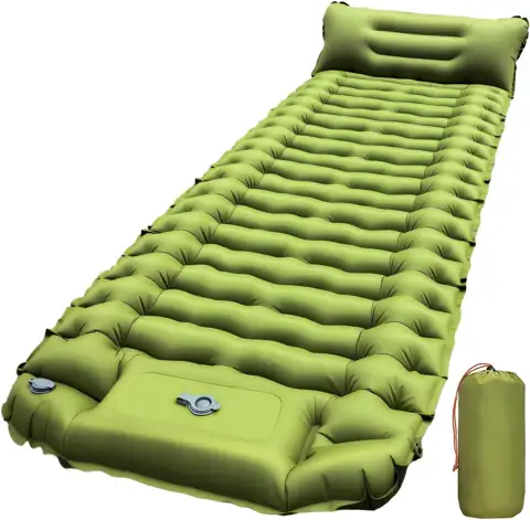 Sleeping Pad for Camping, Built-in… — Photo 1