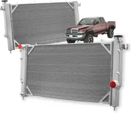 3-Row Aluminum Radiator for Dodge… — Photo 1