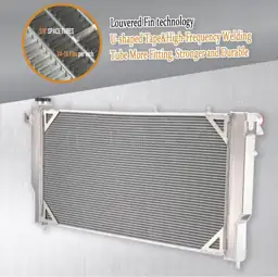 3-Row Aluminum Radiator for Dodge… — Photo 2